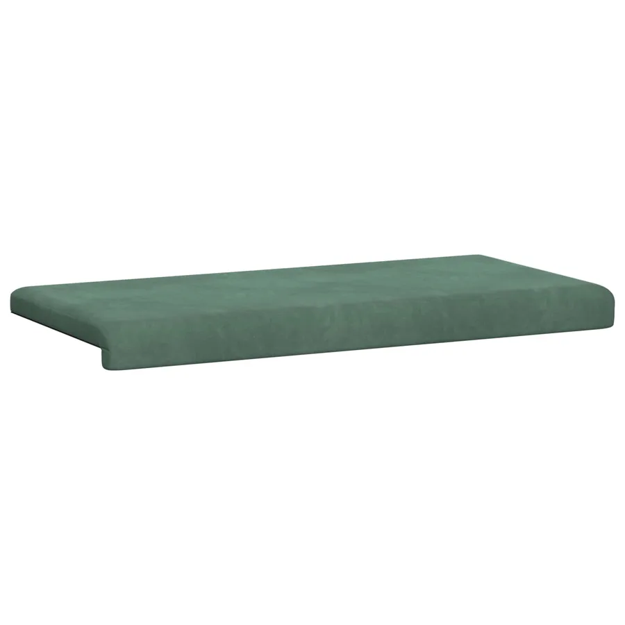 Coussin de banc Velours (V) Vert Mer Profondeur 35 cm - 5