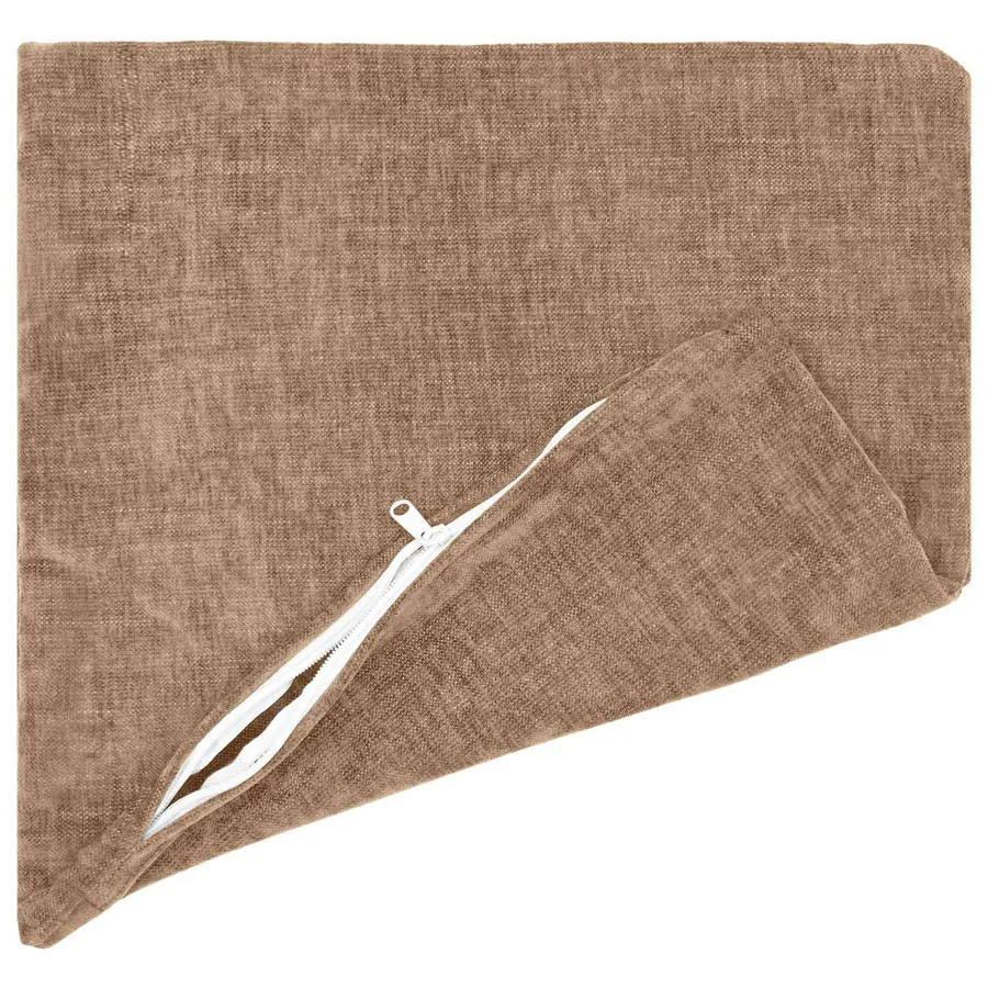 Housse de coussin 6 pcs HEERLEN Marron 35 x 35 cm - 3
