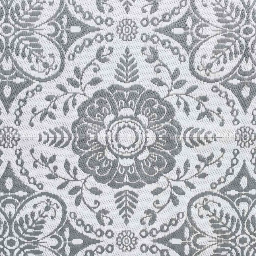 Tapis d'extérieur ARAKIL Gris clair 190x290 cm PP - 6
