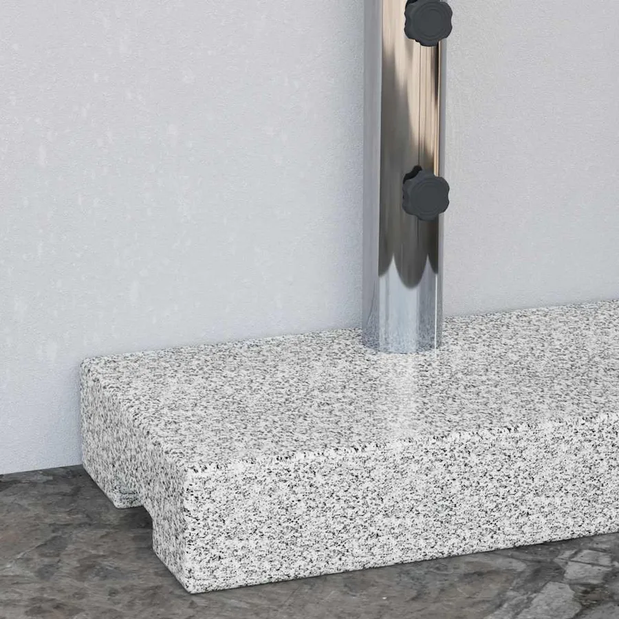 Socle de parasol Granite rectangulaire 25 kg - 3