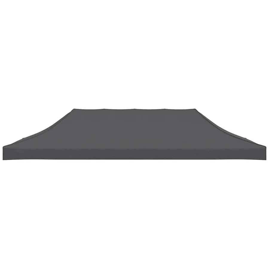 Toit de tente de réception 3 x 6 m Anthracite
