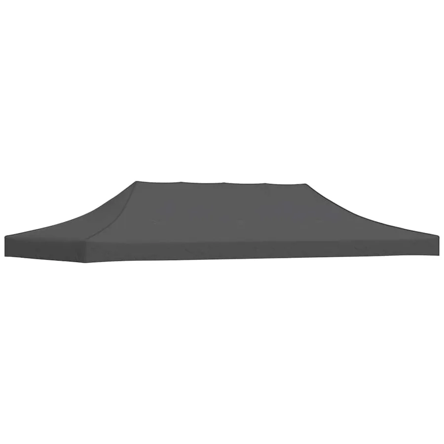 Toit de tente de réception 3 x 6 m Anthracite - 2