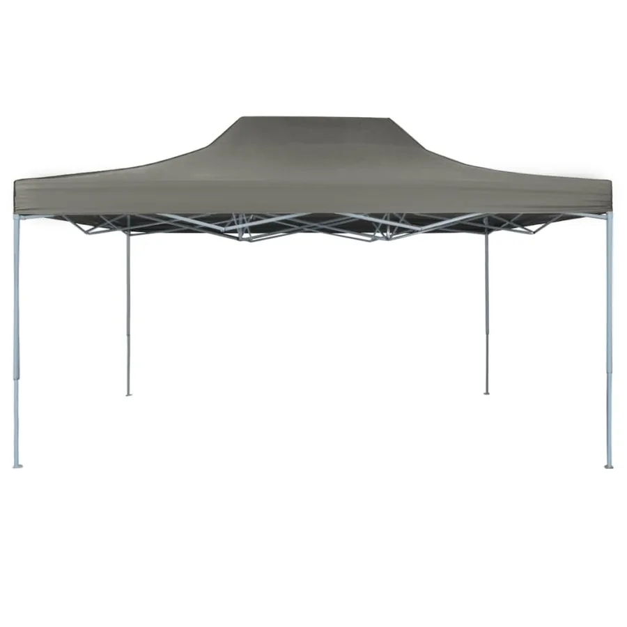 Tente pliable escamotable 3 x 4,5 m Anthracite - 2