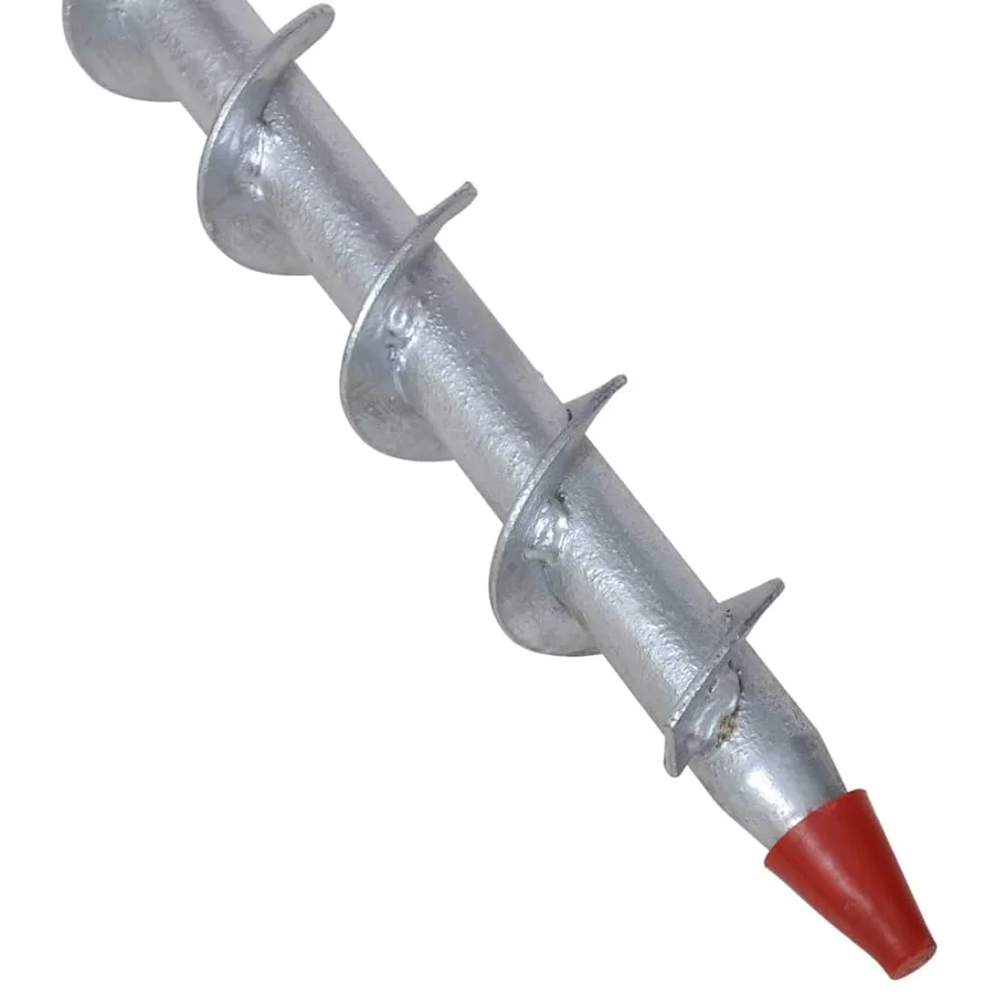 Support de parasol 55 cm acier galvanisé - 4