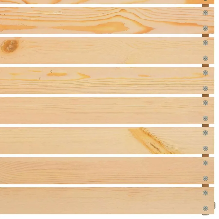 Salon de jardin 4 pcs bois massif de pin - 8
