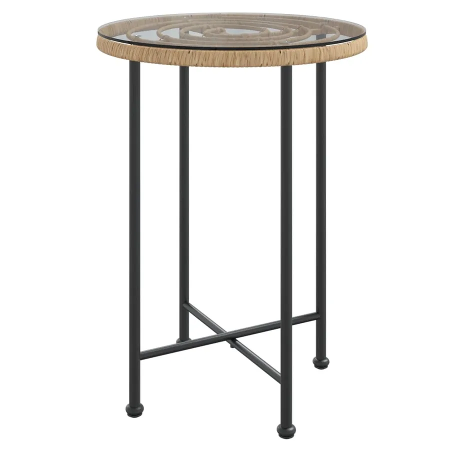 Ensemble à manger de jardin 5pcs Résine tressée - 7