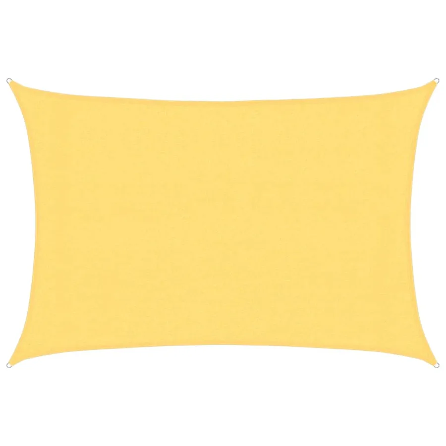 Voile d'ombrage 160 g/m² Beige 3x4 m PEHD - 2