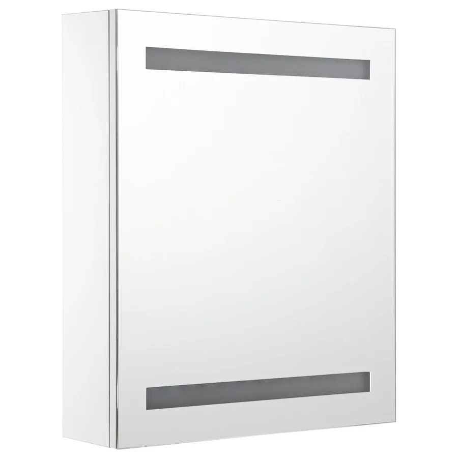 Armoire de salle de bain à miroir LED 50x13,5x60 cm - 3