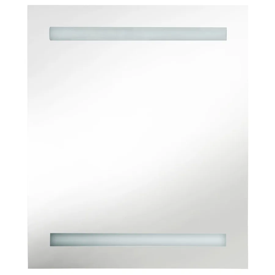 Armoire de salle de bain à miroir LED 50x13,5x60 cm - 4