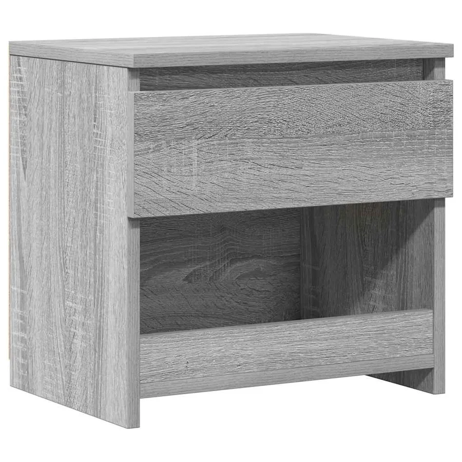 Table de chevet Sonoma gris 40x30x39 cm Bois d'ingénierie - 2