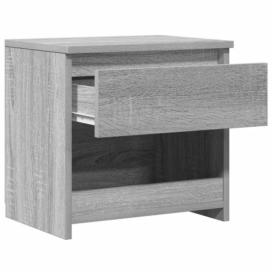 Table de chevet Sonoma gris 40x30x39 cm Bois d'ingénierie - 4