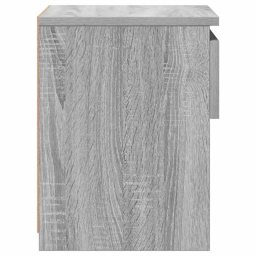 Table de chevet Sonoma gris 40x30x39 cm Bois d'ingénierie - 5