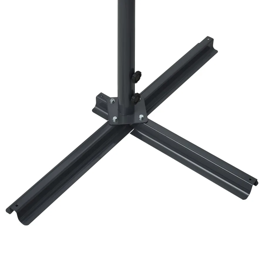 Auvent sur pied 600 x 300 cm Anthracite - 4