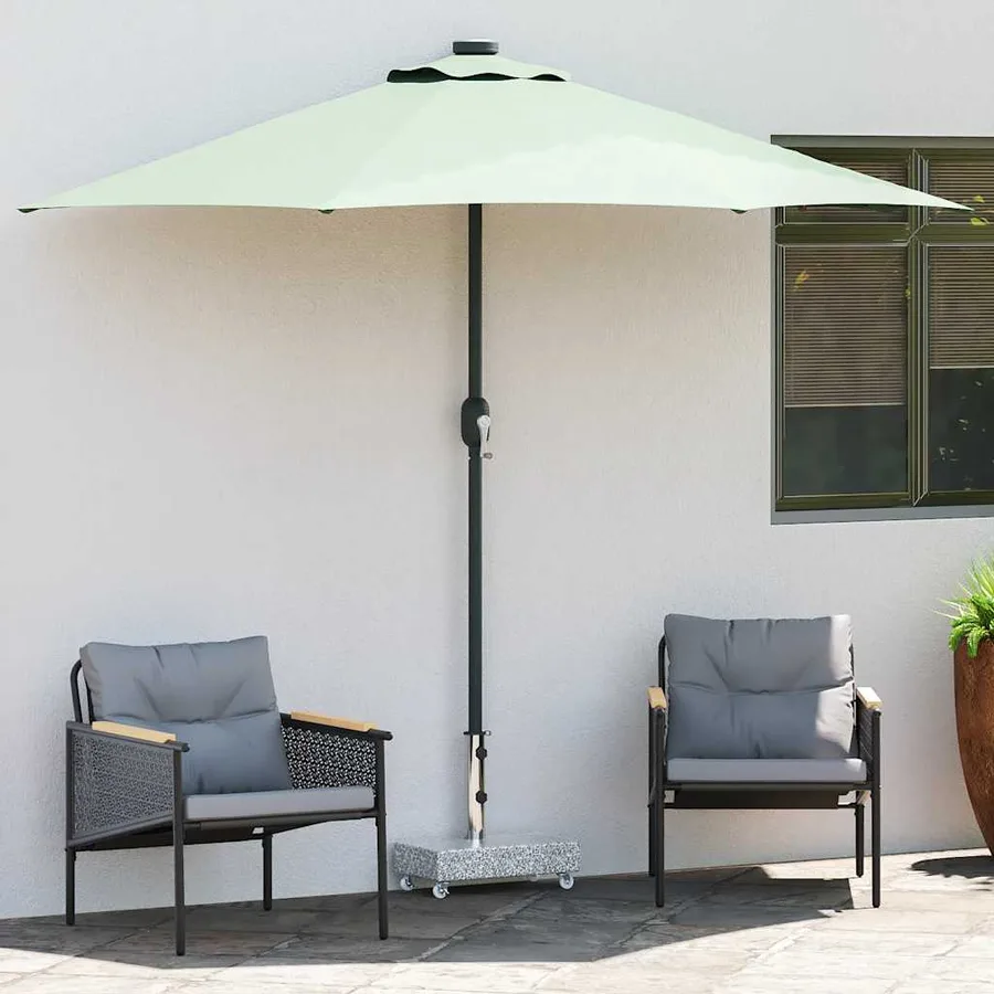 Socle de parasol Gris clair 45x25x8,3 cm Granite - 3