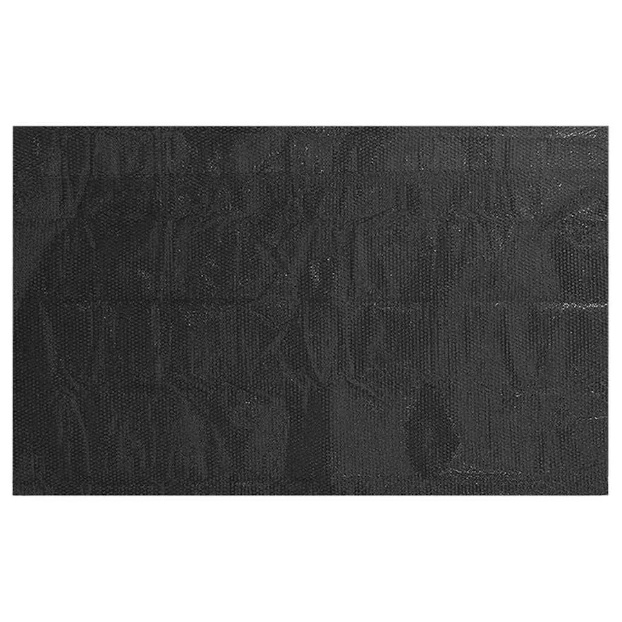 Couverture de piscine Noir 732 x 366 cm PE - 3