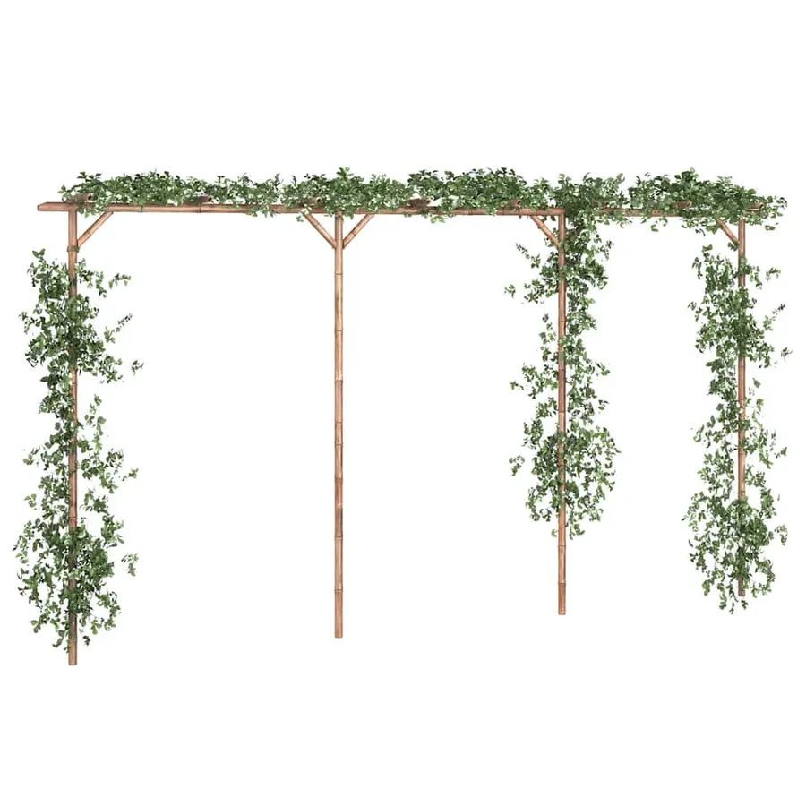 Pergola Bambou 385x40x205 cm - 3