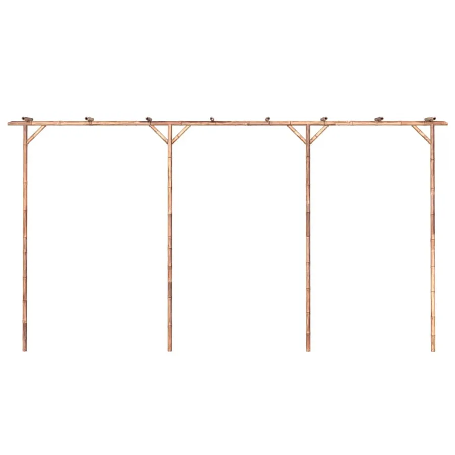 Pergola Bambou 385x40x205 cm - 4