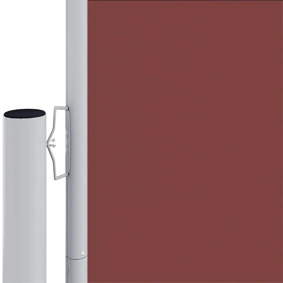 Auvent latéral rétractable Marron 180x1200 cm - 3