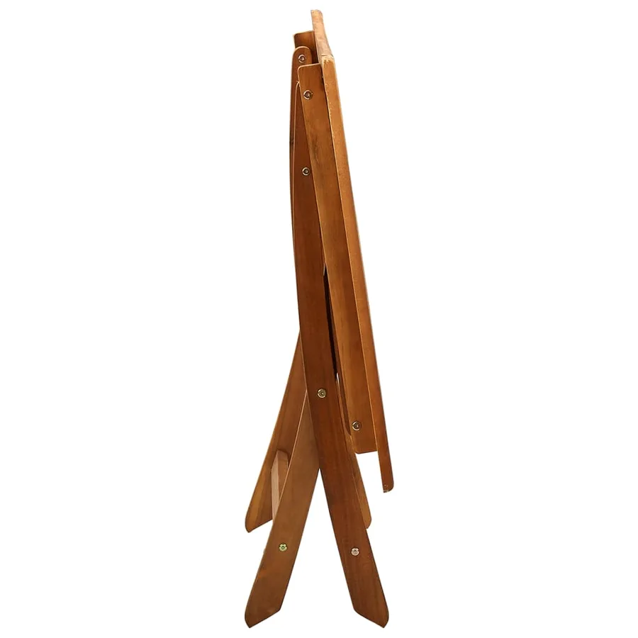 Table de jardin pliable 120x70x75 cm Bois d'acacia massif - 5