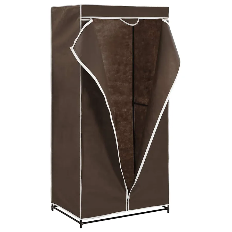 2 pcs Garde-robes Marron 75x50x160 cm - 4