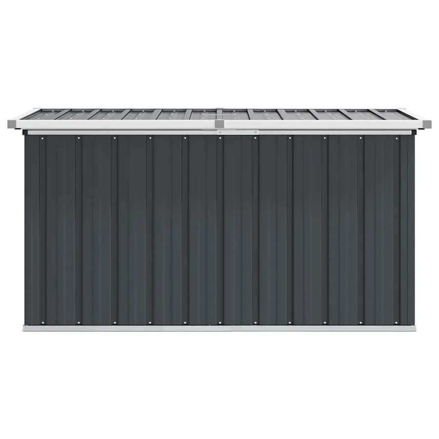 Boîte de rangement de jardin Anthracite 129x67x65 cm - 6