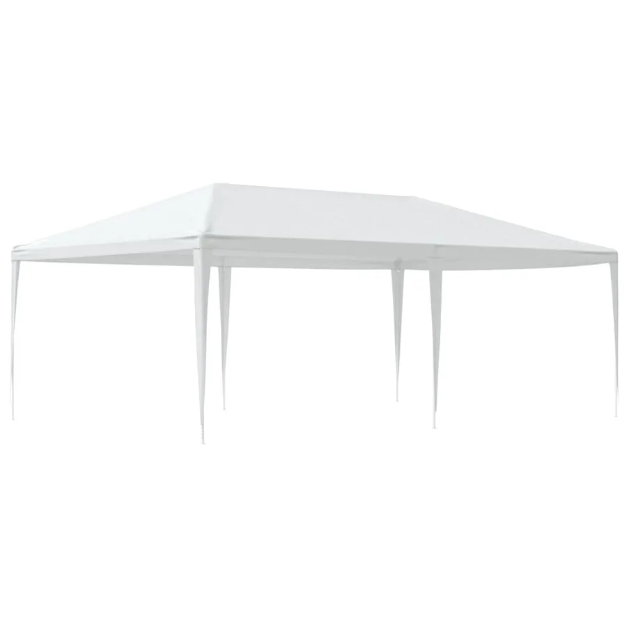 Tente de réception 4x6 m Blanc - 5