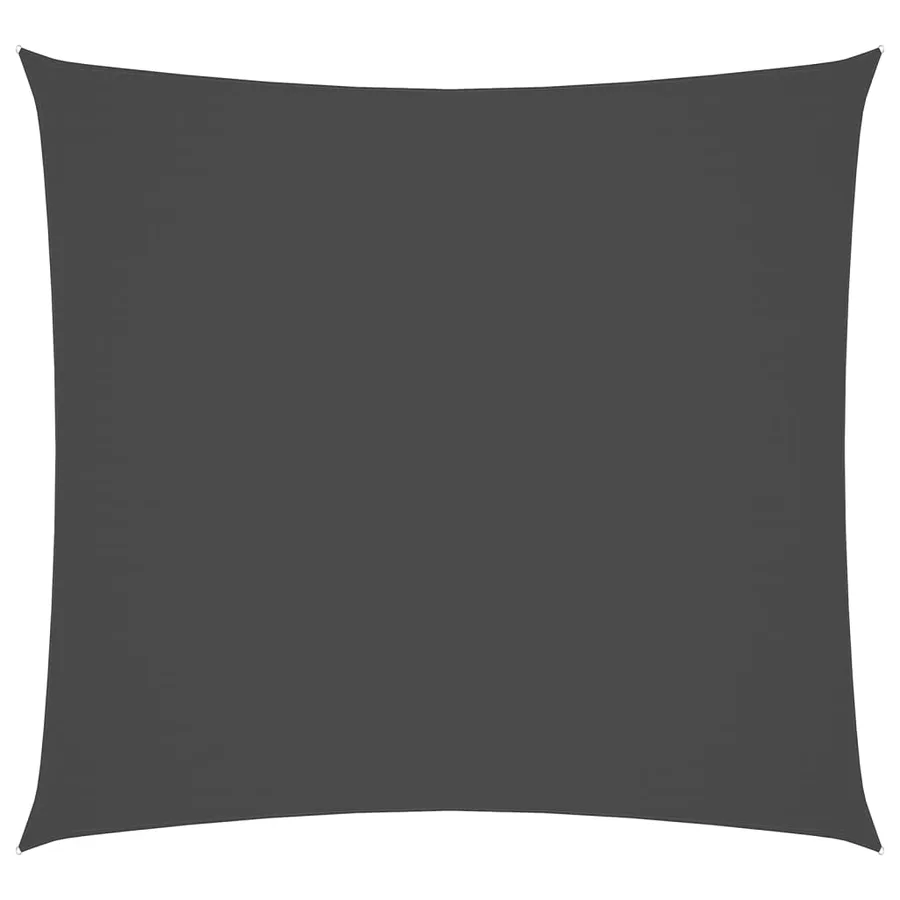 Voile de parasol tissu oxford rectangulaire 2,5x3 m anthracite - 2