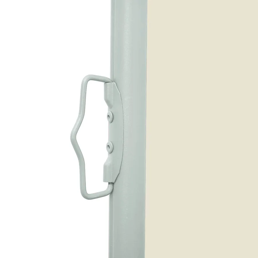 Auvent latéral rétractable 160 x 500 cm Crème - 9