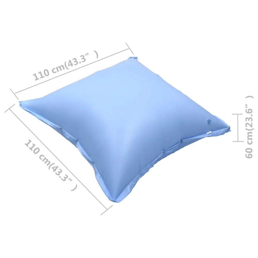 Oreillers gonflables de housse de piscine hors sol 4 pcs PVC - 6