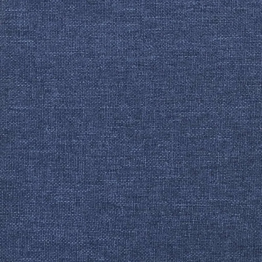 Chaise de relaxation avec repose-pied Bleu Tissu - 6
