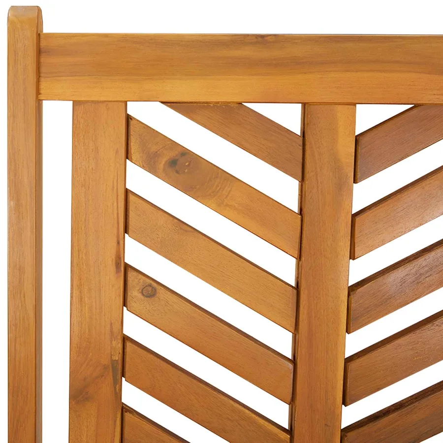 Ensemble de salle à manger pour jardin 3 pcs Marron - 9