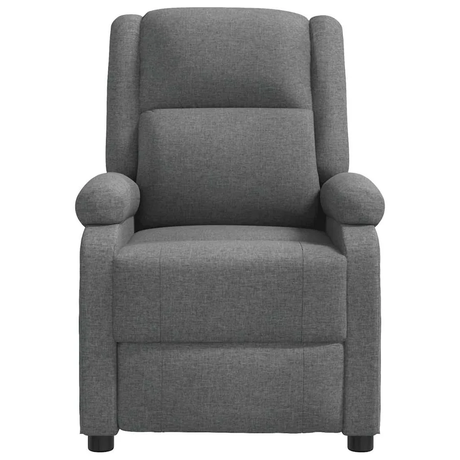 Fauteuil de massage Gris foncé Tissu - 4