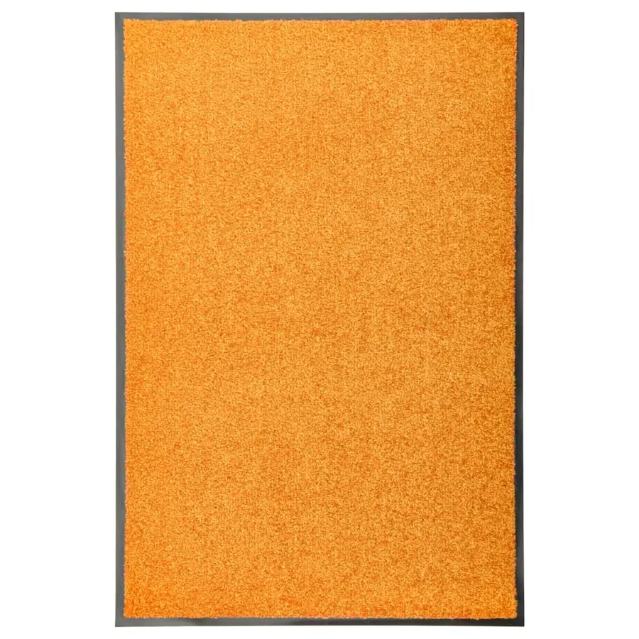 Paillasson lavable Orange 60x90 cm