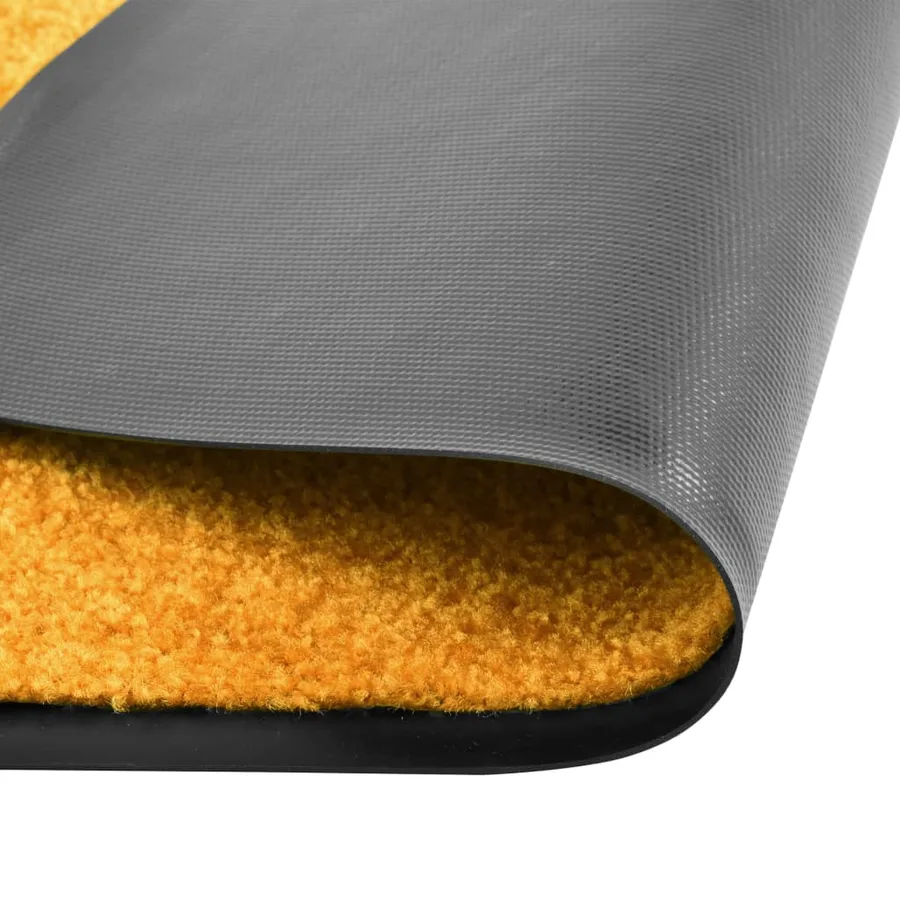 Paillasson lavable Orange 60x90 cm - 2