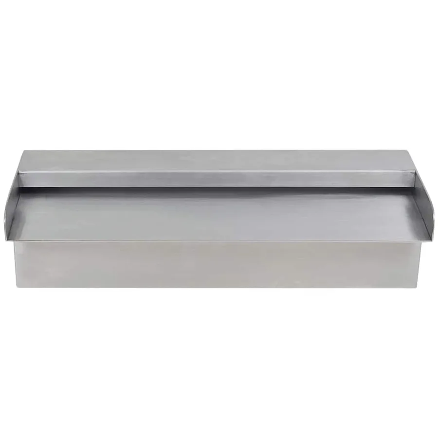 Lame d'eau rectangulaire 30 cm Acier inoxydable pour piscine - 3