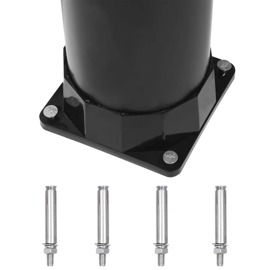Douche solaire de jardin Noir 215 cm 8 L - 9