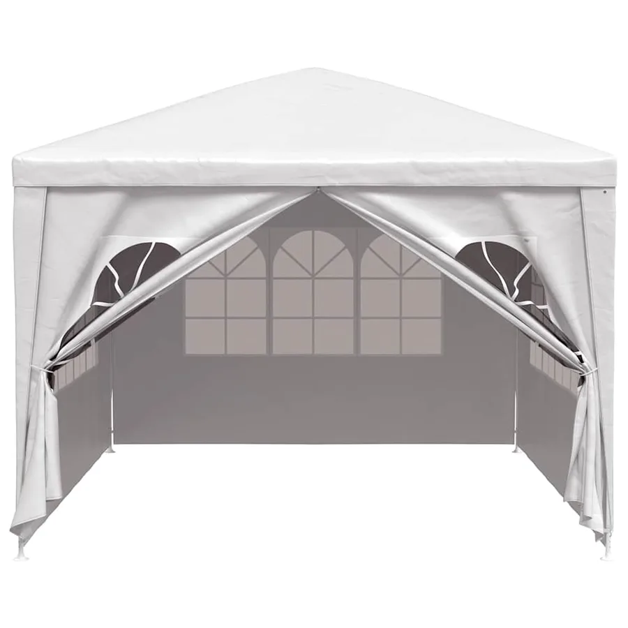 Tente de réception 3x4 m Blanc - 4