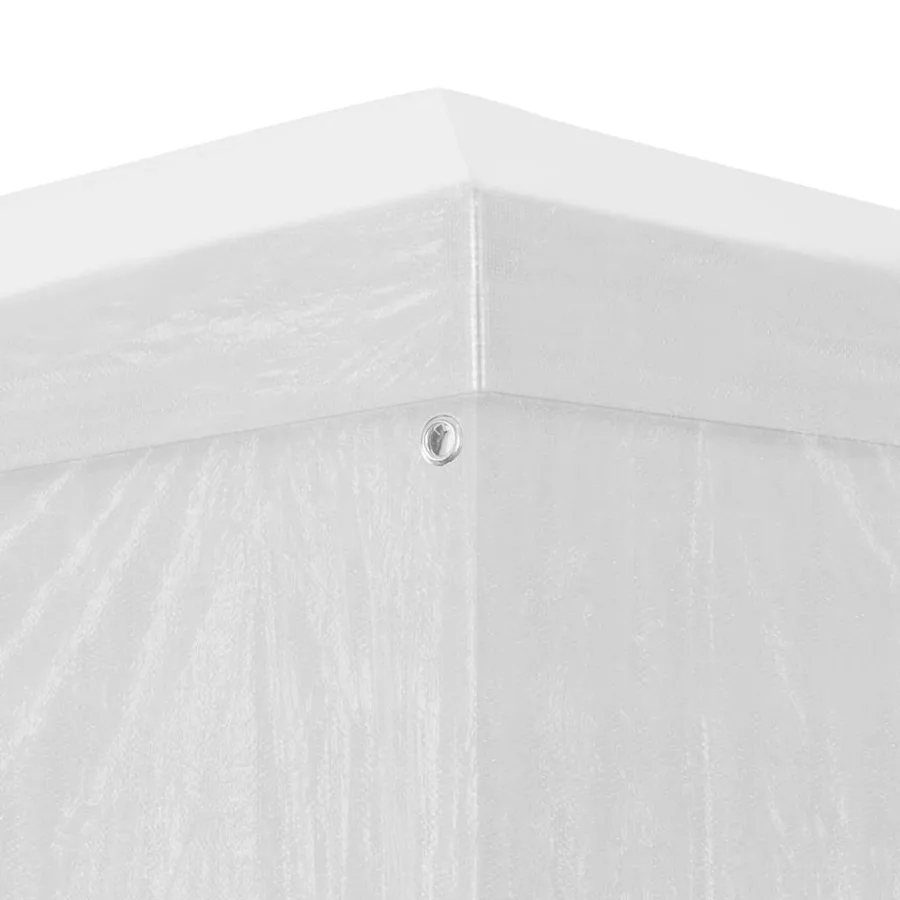 Tente de réception 3x4 m Blanc - 9