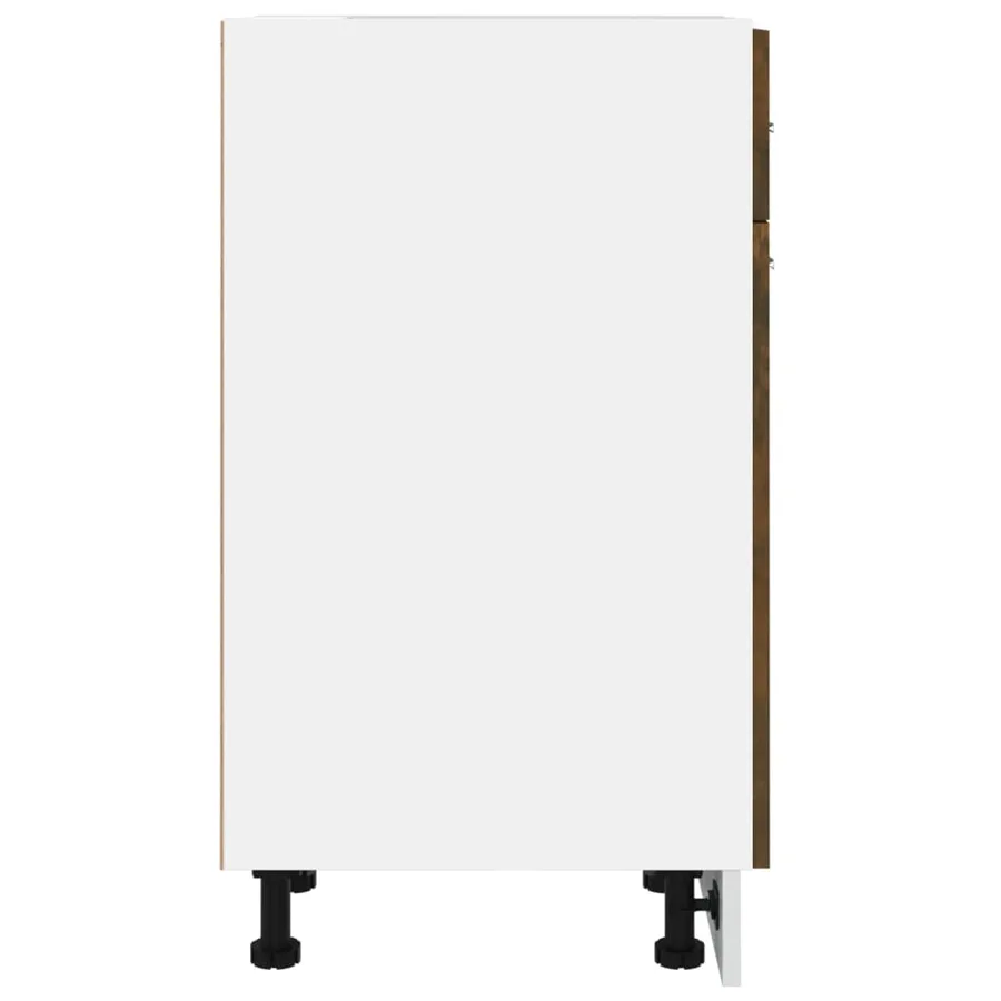 Armoire à tiroirs "Lyon" Chêne fumé 30 x 46 x 81,5 cm Bois d'ingénierie - 6