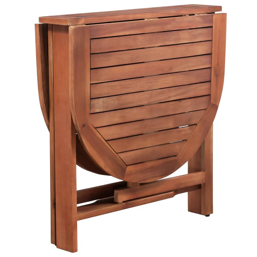 Table de jardin 120x70x74 cm Bois d'acacia massif - 5