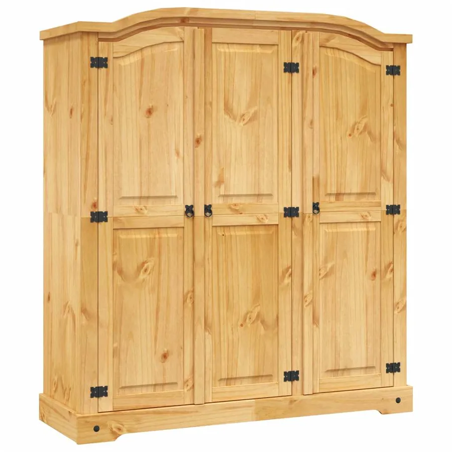 Garde-robe avec 3 portes Gamme Corona pin mexicain - 2