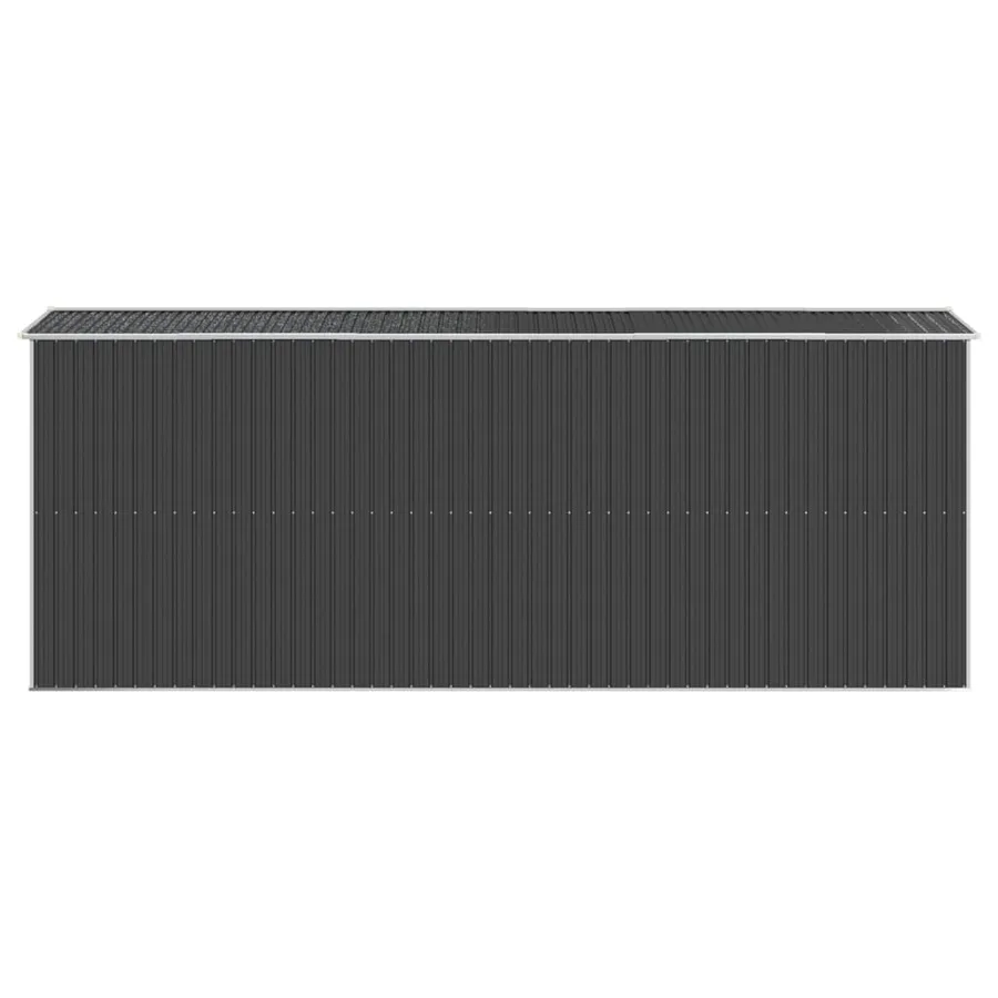 Abri de jardin Anthracite 192x523x223 cm Métal galvanisé - 5
