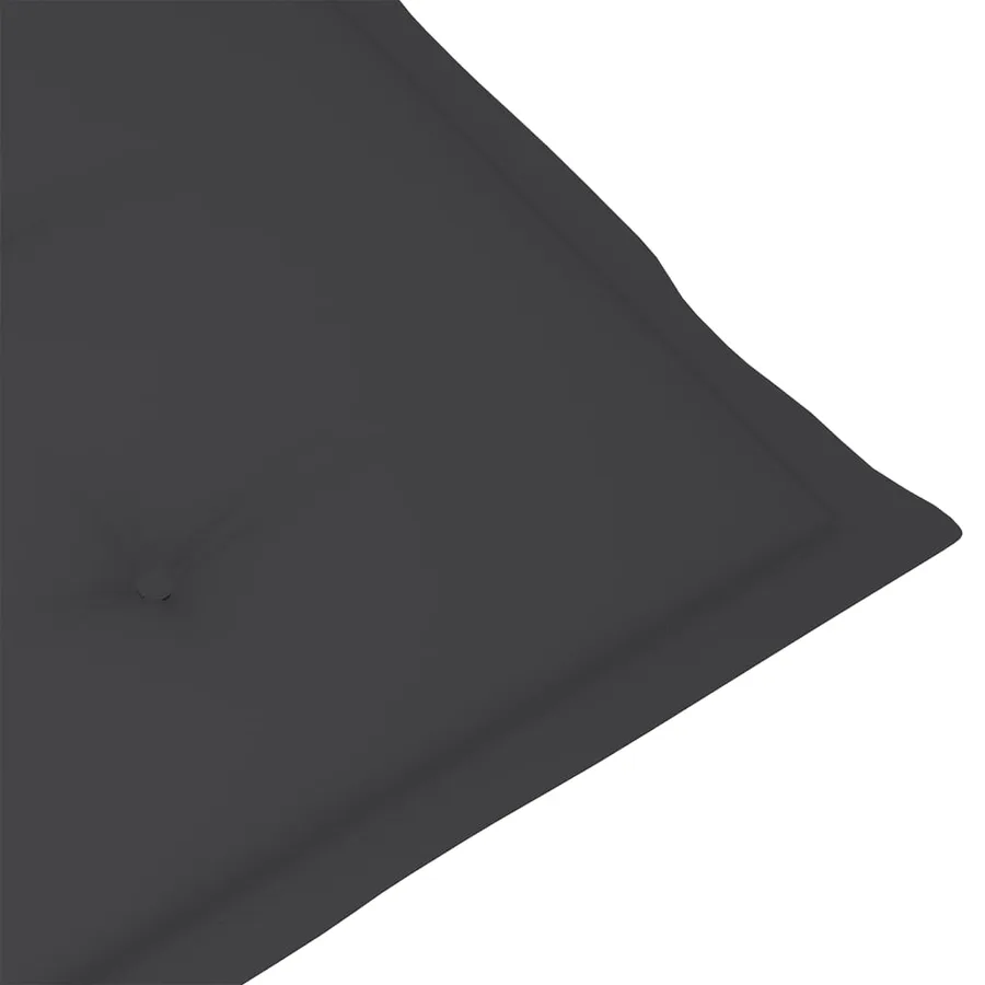 Chaises inclinables de jardin et coussins lot de 8 Gris Acacia - 16