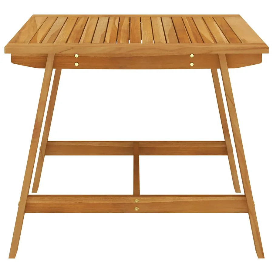 Ensemble à manger de jardin 5 pcs Bois d'acacia solide - 13