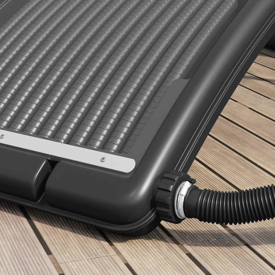 Panneaux de chauffage solaire de piscine courbés 3 pcs 110x65cm - 3