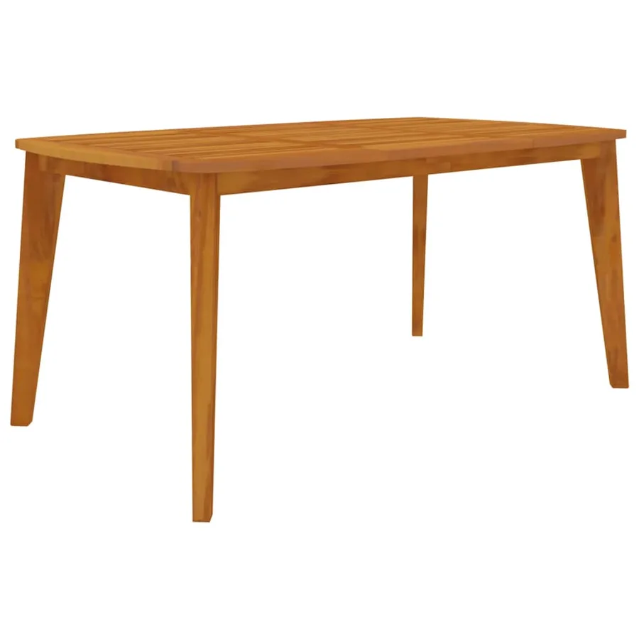 Table de jardin 160x90x75 cm Bois d'acacia solide - 2