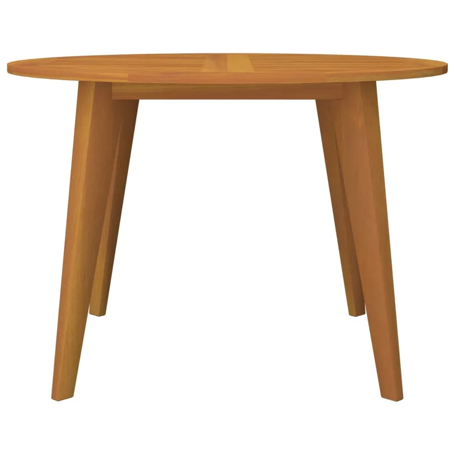 Table de jardin Ø110x75 cm Bois d'acacia solide - 3