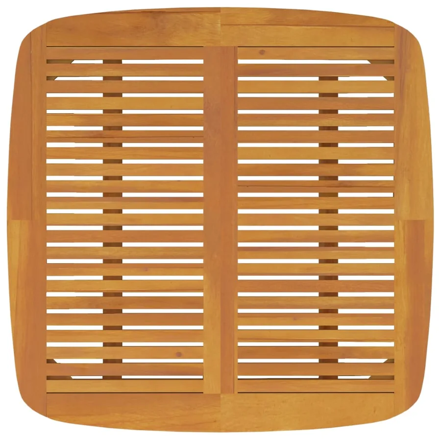Ensemble à manger de jardin 5 pcs Bois d'acacia solide - 5