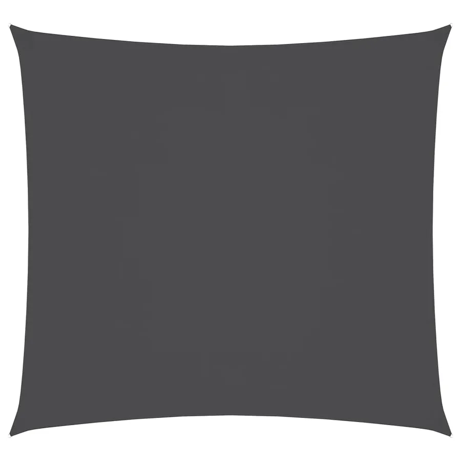 Parasol en tissu oxford carré 3,6 x 3,6 m anthracite - 2