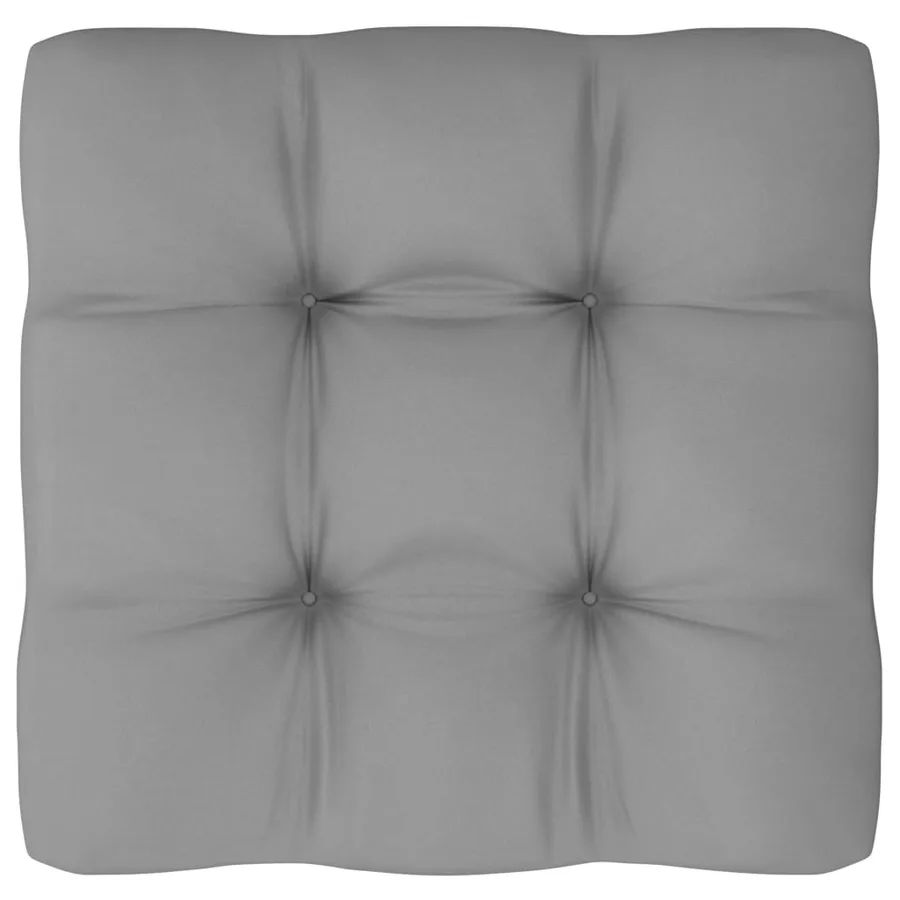 Salon de jardin 9 pcs avec coussins Bois de pin massif - 7